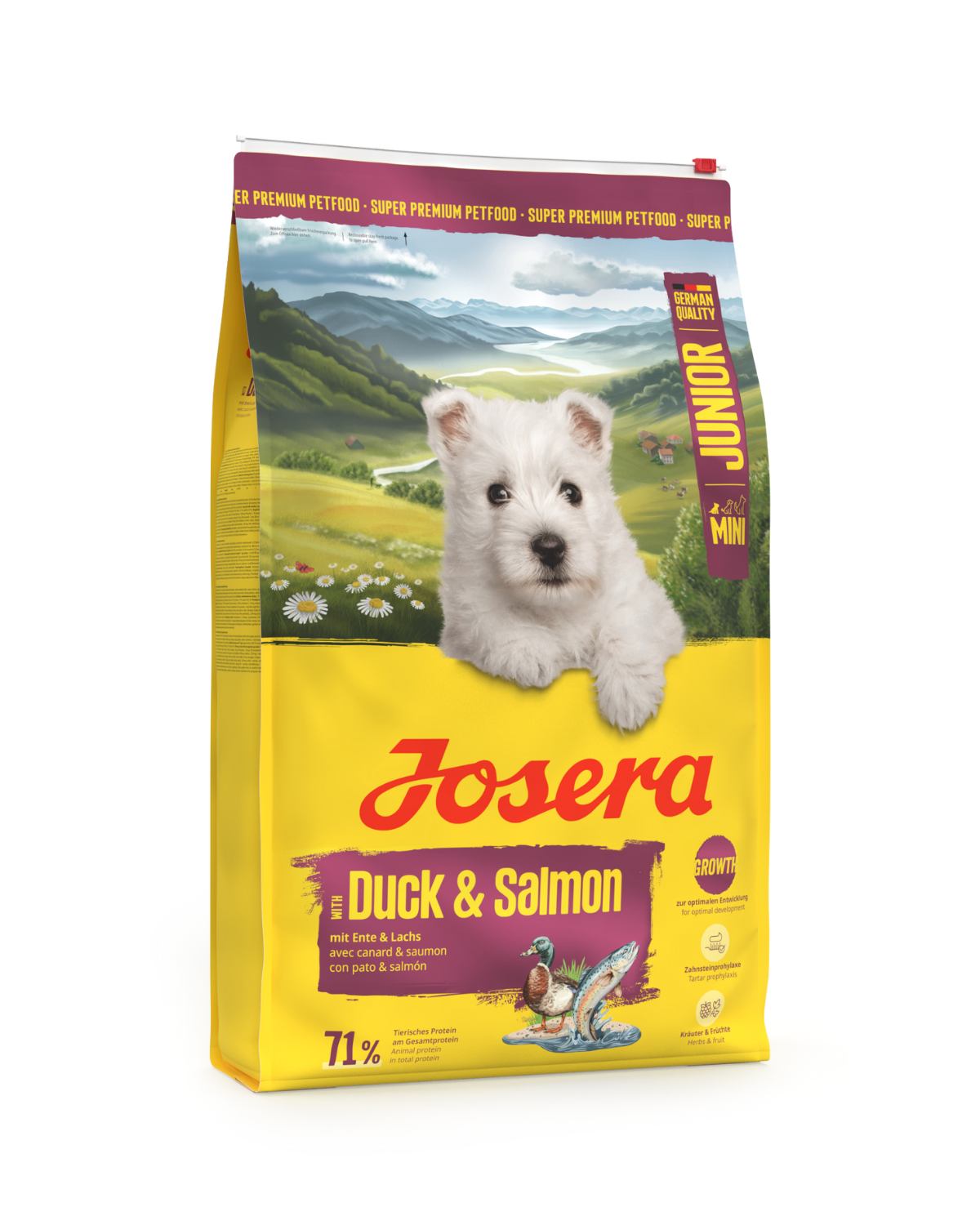 Josera Mini Junior Duck & Salmon 10kg