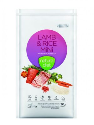 Natura Diet Lamb & Rice Mini 3kg