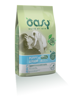 Oasy Puppy & Junior Medium Chicken 3kg