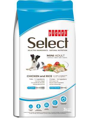Picart Select Mini Adult Chicken & Rice 3kg
