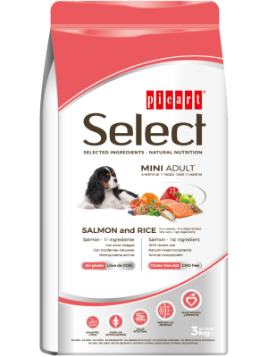 Picart Select Mini Adult Salmon & Rice 3kg