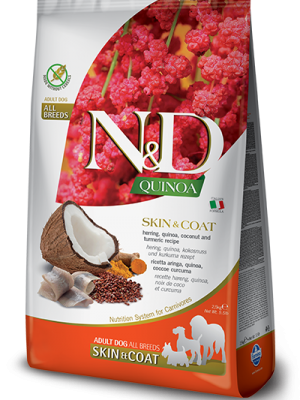 N&D Grain Free Quinoa Skin & Coat Herring 7kg