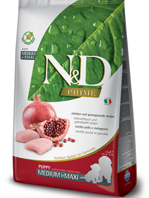 N&D Grain Free Chicken & Pomegranate Puppy Medium/Maxi 12kg