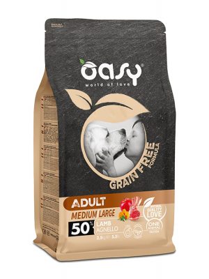 Oasy Adult Medium / Large Αρνί 2.5 kg