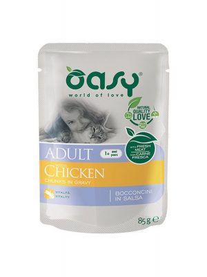 Oasy Adult Κοτόπουλο 85gr