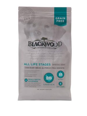 Blackwood Κρέας Κοτόπουλο με Αρακά (Grain Free) 13.6kg