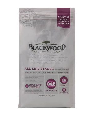 Blackwood Σολωμός με καστανό ρύζι (Ολιστική) 2.27kg