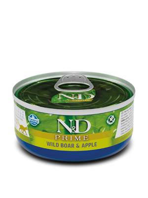 N&D BOAR & APPLE WET FOOD 80GR