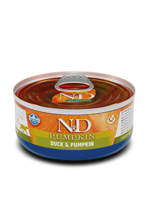 N&D DUCK & PUMPKIN WET FOOD 80GR