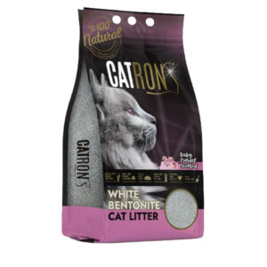 Άμμος Γάτας Catron Με Άρωμα Βaby Powder 20L