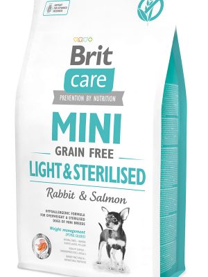 Brit Care dog Mini Grain Free Light & Sterilised 2kg