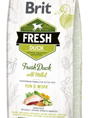 Brit Fresh® Dog Duck Energy Run & Work 2,5kg