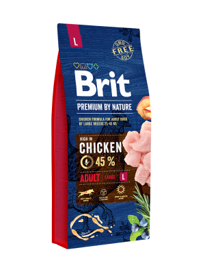 Brit Premium by Nature dog Adult Large 3kg