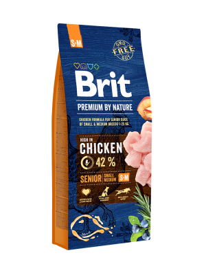 Brit Premium by Nature® Dog Senior Small & Medium 3kg