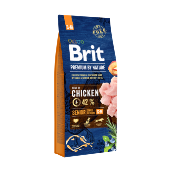Brit Premium by Nature® Dog Senior Small & Medium 3kg