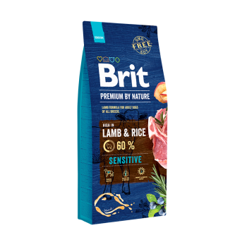Brit Premium by Nature® Dog Sensitive Lamb & Rice 3kg