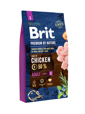 Brit Premium dog by Nature Adult Small 3kg