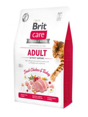 Brit Care® Cat GF Adult Activity Support Chicken & Turkey 2kg