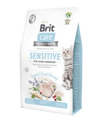 Brit Care® Cat GF Sensitive Food Allergy Insect & Herring 2kg