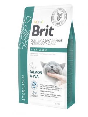 Brit VC® GF Cat Sterilised Salmon & Pea 2kg