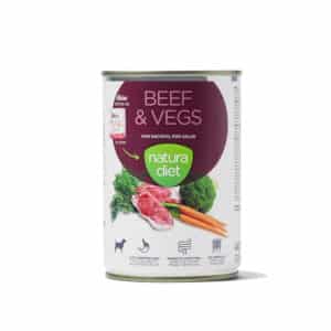 NATURA DIET WET BEEF & VEGS 400gr