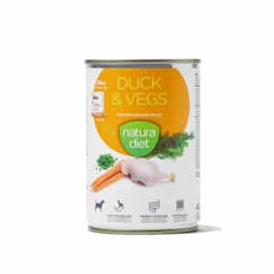 NATURA DIET WET DUCK & VEGS 400gr