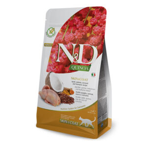 N&D Cat Quinoa Skin & Coat Quail Adult 5kg