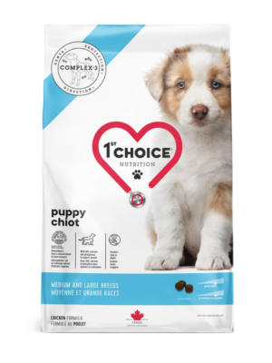 Puppy Medium & Large – Chicken 12kg Τροφή Ανάπτυξης & Θηλασμού για κουτάβια (2 – 12 μηνών) 12 kg