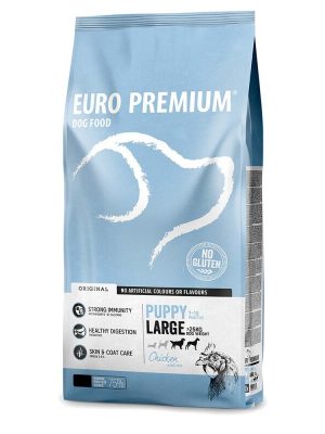 EUROPREMIUM Puppy Large – Κοτόπουλο & Ρύζι 3kg