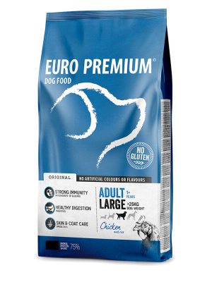 EUROPREMIUM Adult Large – Κοτόπουλο & Ρύζι 3kg