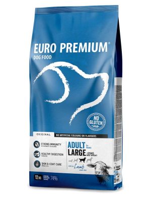 EUROPREMIUM Adult Large – Αρνί & Ρύζι 12Kg