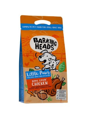 BARKING LITTLE PAWS SMALL BOWL LICKIN GOODNESS CHICKEN 1,5kg