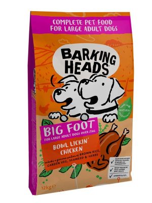 BARKING BIG FOOT LARGE BOWL LICKIN GOODNESS CHICKEN 12kg