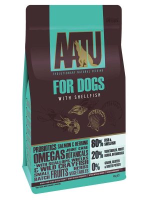 AATU GRAIN FREE DOG ADULT SHELLFISH 1,5kg