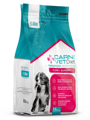 Carni Vet Diet Puppy Support – Πλήρης Ζωοτροφή 2.5Kg