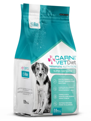 Carni Vet Diet Adult Dog Super Defense – Πλήρης Ζωοτροφή 2.5Kg