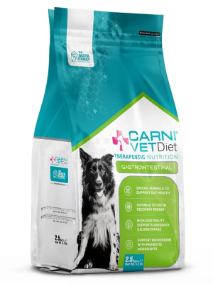 Carni Vet Diet Adult Dog Gastrointestinal – Πλήρης Ζωοτροφή 2.5Kg