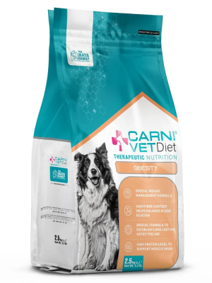 Carni Vet Diet Adult Dog Obesity – Πλήρης Ζωοτροφή 2.5Kg