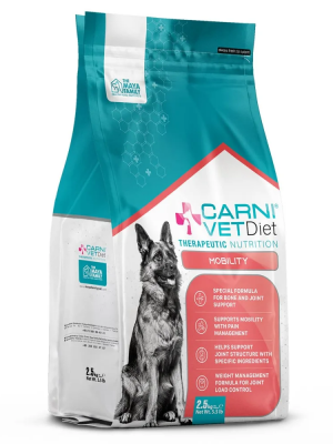 Carni Vet Diet Adult Dog Mobility – Πλήρης Ζωοτροφή 2.5Kg