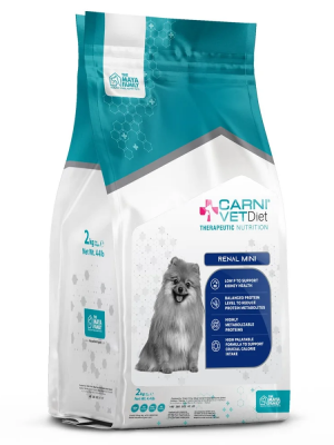 Carni Vet Diet Adult Dog Mini Renal – Πλήρης Ζωοτροφή 2Kg