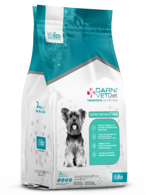 Carni Vet Diet Adult Dog Mini Super Defence – Πλήρης Ζωοτροφή 2Kg