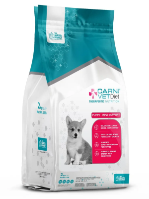 Carni Vet Diet Puppy Mini Support – Πλήρης Ζωοτροφή 2Kg