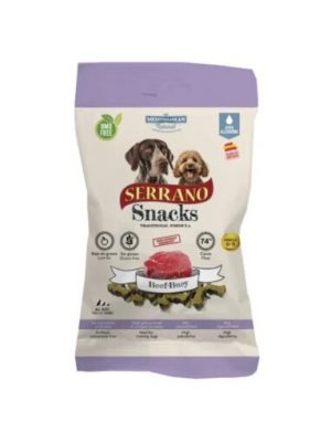 Serrano Snack Λιχουδιές Σκύλου σε Μικρές Μπουκιές με Βοδινό 100gr