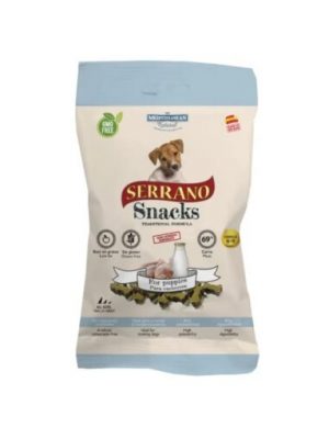 Serrano Snack Λιχουδιές για Κουτάβια σε Μικρές Μπουκιές 100gr