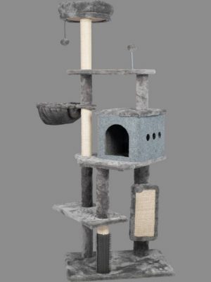 JANE AND TARZAN CAT TREE 60x60x150cm