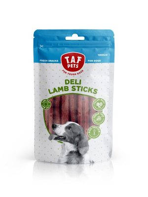 TAF PETS FRESH DOG TREATS DELI LAMB STICKS 75 gr