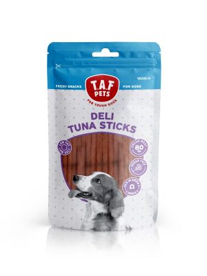 TAF PETS FRESH DOG TREATS DELI TUNA STICKS 75 gr