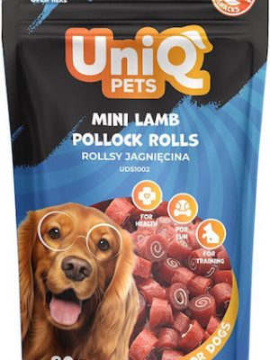 Uniq Λιχουδιά για Σκύλους Μίνι Ρολάκια 80gr