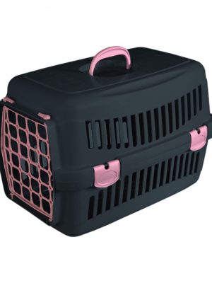 FELIX MIX BOX ΜΕΤΑΦΟΡΑΣ ΜΑΥΡΟ ΜΕ ΡΟΖ ΚΟΥΜΠΩΜΑΤΑ