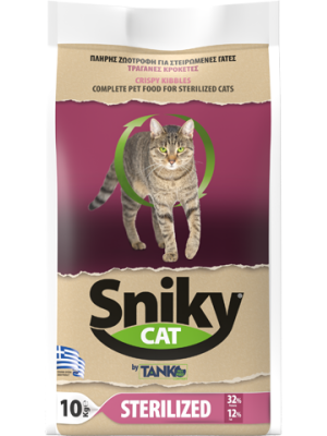 Sniky Cat Sterilised 10kg